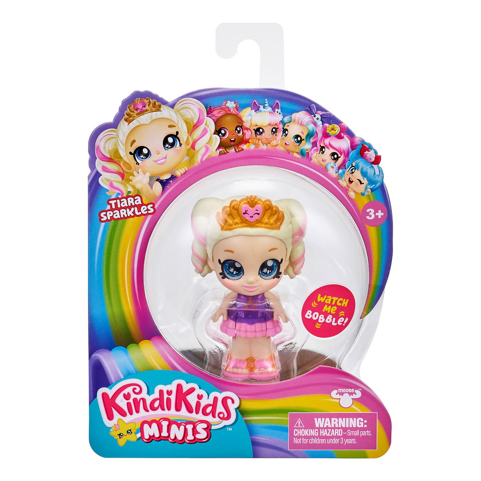 Kindi Kids Minis Collectible Posable Bobble Head Figurine