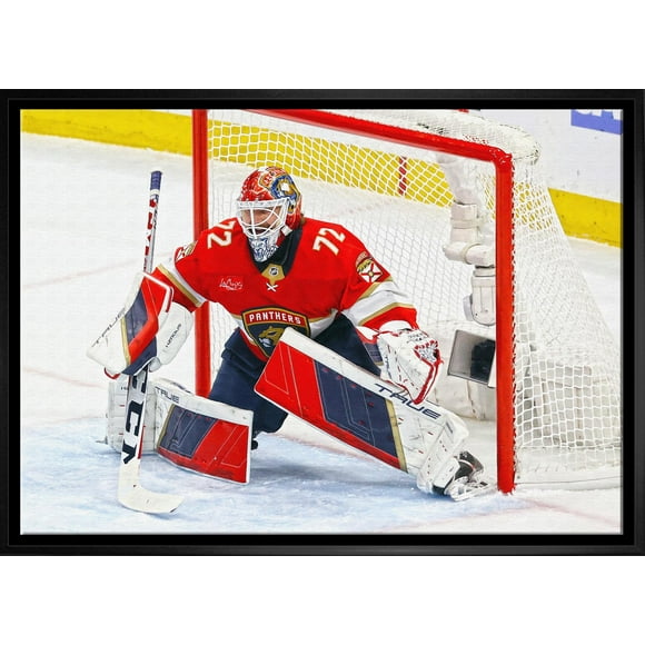Sergei Bobrovsky 20x29 Framed Canvas Panthers
