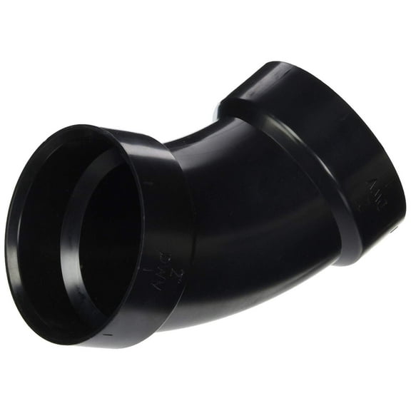 Genova Products ABS-DWV 45 Degree Elbows, 2"