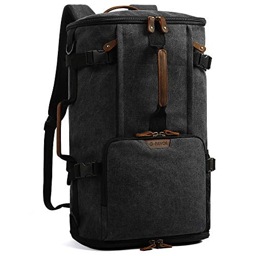 Canvas travel backpack sale