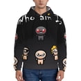 thumbnail image 2 of Lsque The Binding of Isaac Pattern Casual Men's Hoodie,Hooded Sweatshirt with Kangaroo Pocket,Pullover Hoodie-Small, 2 of 8