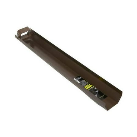 Downspout Replacement AMERIMAX HOME PRODUCTS Dripper Flipper Hinged Downspout Extension, Brown, 30-In. Universal Size 3703019 ()