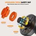thumbnail image 7 of 4-in-1 Adjustable Dumbbell Set, 70Lbs (35 Lbs Each), Free Weights with Connector, Used as Kettlebell/Barbell/Push up Stand, Upgraded Lock Nut, Home Gym Equipment for Strength Training, 7 of 7