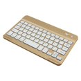 thumbnail image 1 of SHARE SUNSHINE Bluetooth Keyboard Rechargeable 78 Keys Wireless Keypad(Gold), 1 of 6