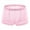 Pink, variant on Mens Underwear Men Casual Fashion Solid Underwear Mesh Striped Boxer Breathable Hip Shorts