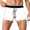 Blanc, variante sur FhsagQ sous-Vêtements sous-Vêtements pour Hommes Boxeurs Coton avec Braguette Mode Homme Décontracté Confort Carnaval sous-Vêtements Imprimés sous-Vêtements pour Hommes Boxeurs Caleçons Courts Paire de Voleurs Violet TG