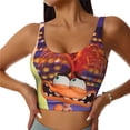 thumbnail image 2 of Lsque inside out 2 Printed Women'S Sports Bra, Compression, Moisture Wicking, High-Impact Sports Bra For Women,Supportive sports bra-XX-Large, 2 of 9