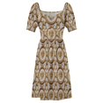 thumbnail image 4 of Robe Sans Manches Le Soleil Roi Robe Femme Jupe d'Été Robe d'Été Ample, 4 of 4