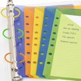 thumbnail image 4 of shiyou-Binder Rings Binder Clips Loose Leaf Binder Rings Ring Binder Metal Rings Large Key Rings for Crafts Key Chain Rings Split Rings Iron Ring Binder Locking Ring Binder Buckle Binder Rings Binder, 4 of 4