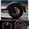 thumbnail image 3 of New Accessories Mijia Outdoor Xiaomi M365 Pro Wheel Hubs Protective Scooter Parts Reflective Sticker ORANGE, 3 of 8