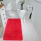 thumbnail image 5 of Alfombrilla de baño suave y absorbente para el suelo del baño, antideslizante, de terciopelo polar con cojín de espuma, lavable a máquina, de secado rápido, absorbente de agua para bañera, ducha,, 5 of 8