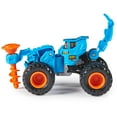 thumbnail image 3 of Monster Jam, Official Drilliam Dirt Squad Dump Truck Monster Truck with Moving Parts, 1:64 Scale Die-Cast Vehicle Toys for Boys 3+, 3 of 10