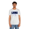 thumbnail image 4 of Unisex Jersey Short Sleeve Tee Lions Football Blue, 4 of 12