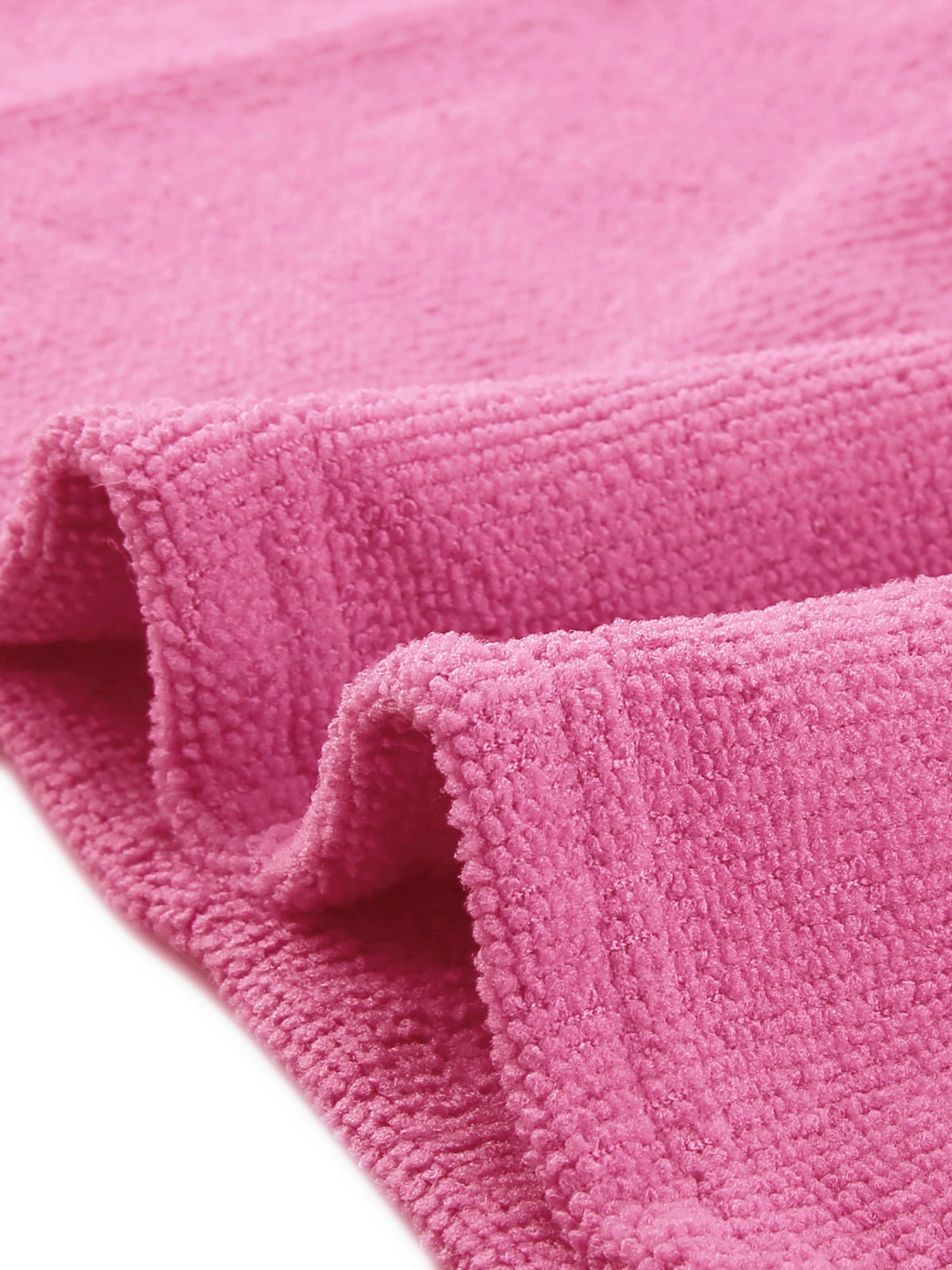 DARING DIVA Towel Wrap Bathrobe Adjustable Closure for Gym Shower M Rose Red