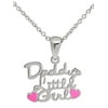 Connections from Hallmark Girls' Stainless Steel "Daddy's Little Girl" Pendant