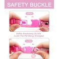 thumbnail image 6 of Breakaway Cat Collars with Bell,Adjustable Safe Kitten Collar,Cat Collars for Girl Cats with Rhinestone Soft Velvet, 6 of 7