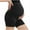 Black, variant on Women Leggings Tummy Control Sports Lift Shorts Maternity Shorts Yoga Pants,Black,L