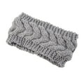thumbnail image 4 of Minnieouse Diadema de invierno para mujer Elasticidad ancha Orejeras para mujer Estilo simple Protector facial Accesorios para el cabello para Type2 NO2, 4 of 6