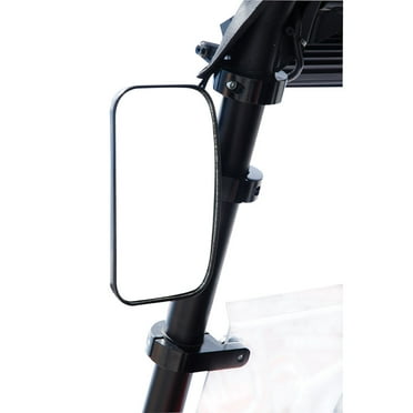 Tusk Deluxe Rectangle UTV Mirror Kit For Polaris RZR 800 2007-2014