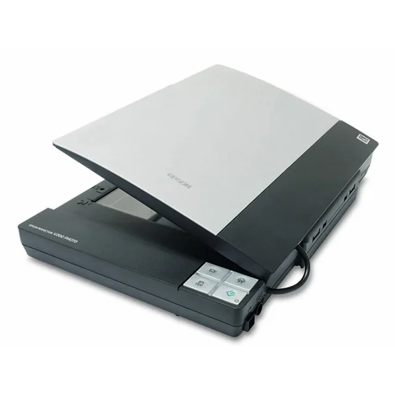 Restored Epson Perfection V200 Photo Flatbed Scanner – 4800 × 9600 dpi High-Resolution Color & Film Scanner (Refurbished)