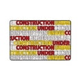 thumbnail image 7 of Under Construction Rugs Doormat, Non-Slip Machine Washable Carpets Floor Door Mat , 36" x 24", 7 of 7