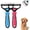 L Blue+L Pink, variant on Pet Pro Grooming Tool, Dual Sided Pet Grooming Comb, Deshedding Brush Removes Tangles Knots,Dematting Comb for Dogs and Cats(1PCS)