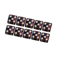thumbnail image 1 of lionlar Ensemble de 10 dés à Six Faces Ensemble Jouets pour Jeu de Rôle Plateau Bleu, 1 of 6