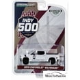 thumbnail image 3 of 2019 Chevy Silverado 1500 103rd Running of the Indianapolis 500 Official Truck, White - Greenlight 30163/48 - 1/64 scale Diecast Model Toy Car, 3 of 3