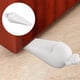 thumbnail image 5 of Tope de puerta de silicona, antideslizante, estable, agarre fuerte para oficina y dormitorio. Blanco, 5 of 8
