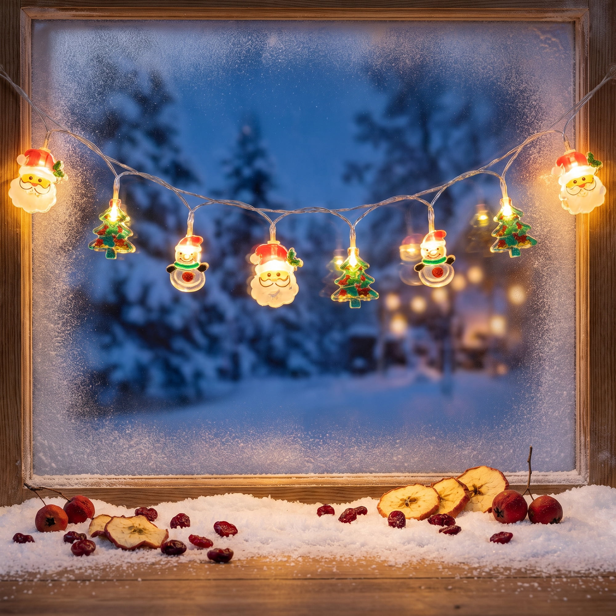 Unique Bargains Fairy Lights for Decor and Festive 9.8 ft Multicolor Battery Operated