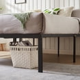 thumbnail image 7 of Katkuca 18" King Metal Platform Bed Frame, Strong Steel Slat Support, No Box Spring Needed, Easy Assembly, Black, 7 of 7
