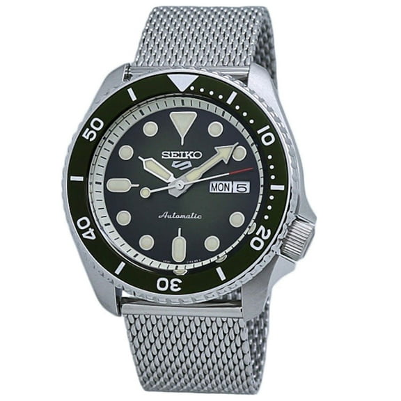 Seiko 5 sports Automatic Green Dial Men's Watch SRPD75K1