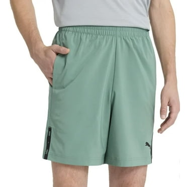 PUMA Men's Lightweight Active Woven Short (US, Alpha, Medium, Regular, Regular, Green)