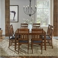 thumbnail image 4 of A-America Mason 54" - 72" Rectangular Leg Table with (1) 18" Butterfly Leaf, Mango, 4 of 7