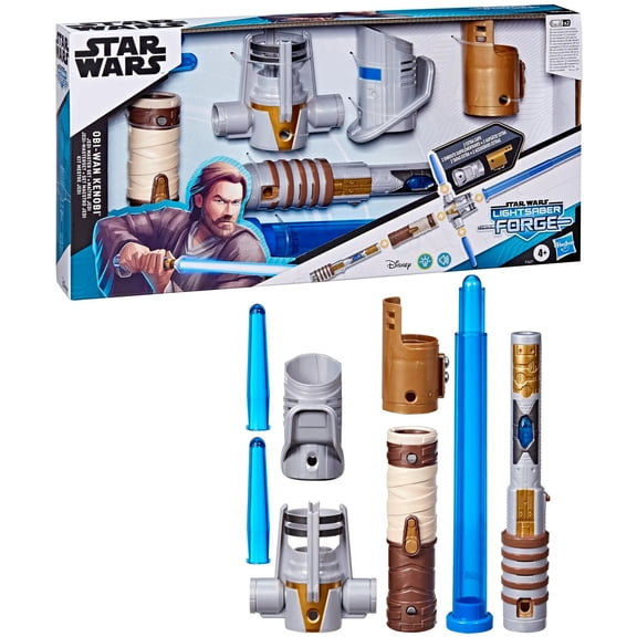 Star Wars Lightsaber Forge Obi-Wan Kenobi Jedi Master Set