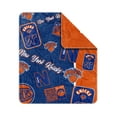thumbnail image 2 of New York Knicks 50" x 60" Dream Weave Throw Blanket, 2 of 3