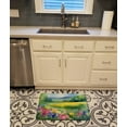 thumbnail image 2 of Carolines Treasures DAC1670RUG 19 x 27 in. Unisex Massachusetts Mayflowers in Watercolor Memory Foam Kitchen Mat, 2 of 5