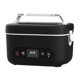 thumbnail image 2 of Fiambrera eléctrica inalámbrica de 100 W, calentador de alimentos para viajes, comidas de oficina y picnic. Negro, 2 of 9