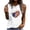 White Tank Top, variant on Lydpxz Womens 4th of July Tank Tops Casual Patriotic American Flag Graphic Tees Loose Fit Sleeveless T Shirts Camisole Athletic Crew Neck Tanks