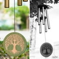 thumbnail image 5 of Sympathy Wind Chimes Memorial Gift – 36-inch WindChimes with Interchangeable Pendants (Tree of Life/Leaf) - Outdoor Bereavement, Condolence, Remembrance Gifts with Deep Tones, 5 of 8