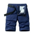 thumbnail image 2 of Jophufed Fashion Men's Pants Pocket Zipper Resilience Leisure Time Tooling Short Pants, 2 of 3