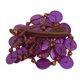 thumbnail image 5 of Col colgante de princesa, colres, accesorios de joyería de moda Púrpura Hugo Collar con cuentas de moda, 5 of 9