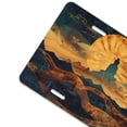 thumbnail image 2 of Easygdp Sunset Desert Journey License Plate Car Front License Plate Car Decoration Car Accessories Front Tag Plate Standard Size, 2 of 8