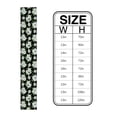 thumbnail image 6 of Table Runner Dresser Scarves 48 Inch Long, Blossom Watercolor Daisy Flower Linen Dining Table Runners Leaves and Floral on Black Tabletop Scarf for Wedding Holiday Party Kitchen, 6 of 7