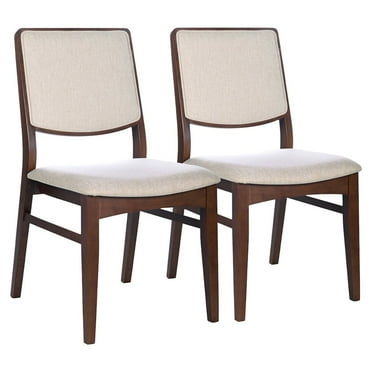 Ashcroft Furniture Skylar Beige Fabric Dining Chair (Set Of 2)