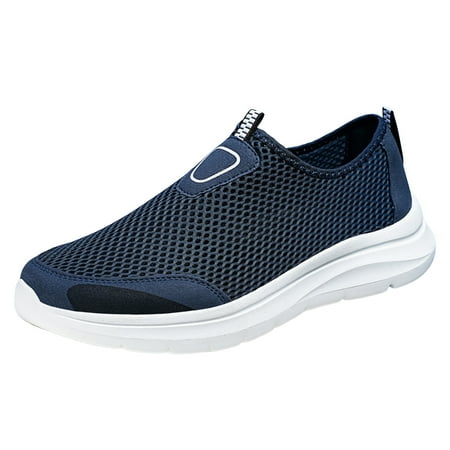 

Jungdeepe Men Sports Shoes Fashionable New Pattern Simple Solid Color Comfortable Flat Bottom Lightweight Non Slip Slip On Casual Shoes Extra Wide Mens Shoes Casual Mens Driving Loafer Casual Shoes