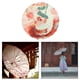 thumbnail image 4 of Paraguas de papel engrasado chino, sombrilla oriental, accesorios para fotos, resistente al viento, de seda de 32 pulgadas Estilo C, 4 of 7