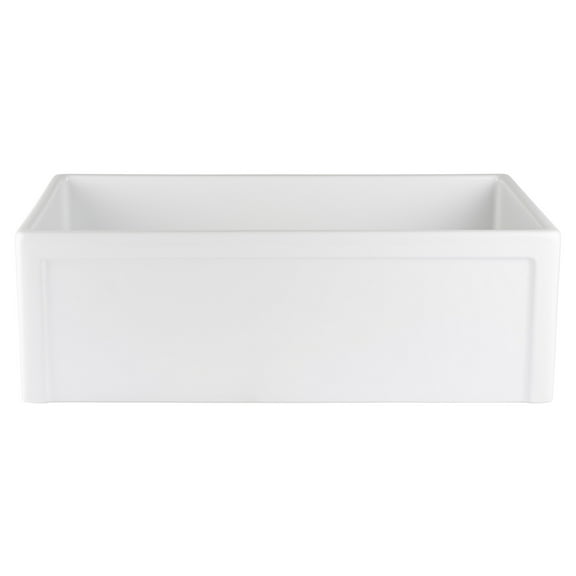 Miseno MNO3018FC1 Modena 30" Single Basin Reversible Farmhouse Fireclay Kitchen Sink -
