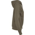 thumbnail image 2 of Build Your Brand - Sudadera con Cremallera Basic para Mujer (Oliva), 2 of 3