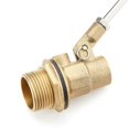 thumbnail image 4 of 3/4" Threaded Brass Float Valve with Pipe Connector for Water Tank Automatic Level Control, 4 of 5